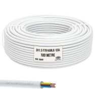 Emba Bilişim CL-19609 3 x 1.5 cm 100 m Beyaz Ttr Kablo