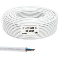 Emba Bilişim CL-19610 2 x 1.5 cm 100 m Beyaz Ttr Kablo
