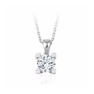 Emel Diamond 0.40 ct Pırlanta Tektaş Kolye