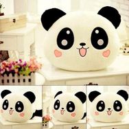 EMH Sevimli Panda Tasarımlı Polar Yastık