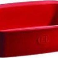 Emile Henry 349649 Dikdörtgen 22x14 cm Kırmızı Fırın Kabı