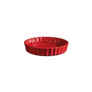 Emile Henry EH346024 EH Kırmızı Tart-Börek Yuvarlak Fırın Kabı