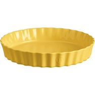 Emile Henry EH906032 Yuvarlak 32 cm Sarı Provence Yellow Tart Börek Flan Kabı
