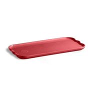 Emile Henry Madeleine 31.5x15 cm Pembe Rose Candy Servis Tabağı