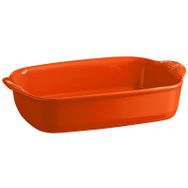 Emile Henry Tart Börek Dikdörtgen 22x14,5 cm Turuncu Fırın Kabı