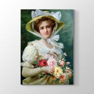 Emile Vernon - Elegant Lady Tablosu