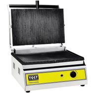 Emir 1800 W 16 Adet Pişirme Kapasiteli Tek Yönlü Teflon Elektrikli Tost Makinesi Gri