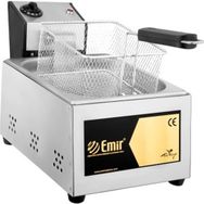 Emir Büfe Tipi 5+5 lt Elektrikli Fritöz Makinesi