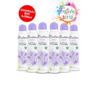 Emotion Detox Floral 6x200 ml Kadın Sprey Deodorant