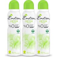 Emotion Detox Fresh 3x150 ML Kadın Deodorant