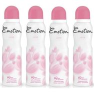 Emotion Love 4x150 ml Kadın Deodorant
