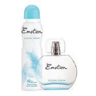 Emotion Ocean Fresh EDT 50 ml +150 ml Deodorant Kadın Parfüm Set