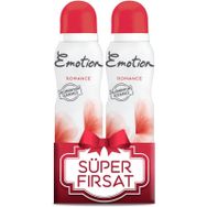 Emotion Romance 2x150 ML Kadın Deodorant
