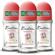 Emotion Romance 3x50 ML Kadın Roll-On