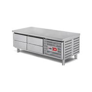 Empero 6x1/1 100 200x70x55 cm Fanlı Set Altı Buzdolabı Inox