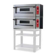Empero EMP.6+6G Gazlı İki Katlı 30 cm 6+6 Pizza Kapasiteli LPGli Pizza Fırını