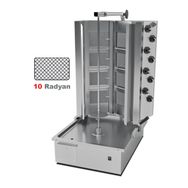 Empero EMP.DN.152-Y Gazlı Alttan Motorlu V Tip 10 Radyanlı LPGli Döner Ocağı