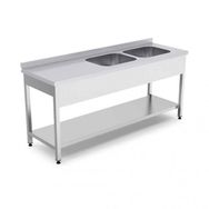 Empero EMP.E.72085-2ET-L 2 Alt Raflı 200x70x85 cm Evyeli Tezgah Sol