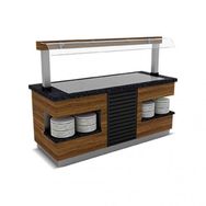 Empero SML.P.SSU.04 160x90x90/155 cm Sümela Paslanmaz Nefeslikli Soğuk Servis Ünitesi