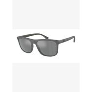 Emporio Armani 4129 50606G 56-19 Gri Erkek Güneş Gözlüğü