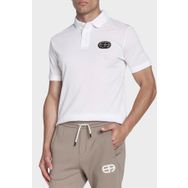 Emporio Armani 6L1FB9 1JTKZ 0100 Beyaz Erkek Polo T-shirt