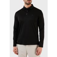 Emporio Armani 8N1F97 1JUVZ 0999 Siyah Erkek Polo T-shirt