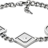 Emporio Armani AJEGS3071-040 Gri Erkek Bileklik