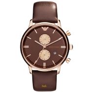 Emporio Armani AR0387 Kahverengi Erkek Kol Saati