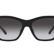 Emporio Armani EA4203U Parlak Siyah Gradyan Duman Evrensel Fit Kedi Gözü Kadın Güneş Gözlüğü