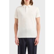 Emporio Armani EM000080 AF10094 U0011 Polo Yaka Beyaz Erkek T-shirt