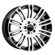 EMR DY328-06 9.0x18"-5x112 ET39 66.6 Black Diamond 4'lü Jant