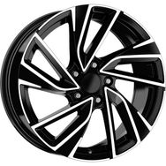 EMR DY729-04 8.0x19-5x112 ET45 57.1 4'lü Black Diamond Jant