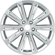EMR S1002-01 8.0X18" -5X112 Et35 57.1 Silver 4 Adet Jant