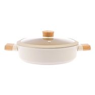 Emsan 26 cm Creamy Swiss Crystal Karnıyarık Tencere