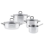 Emsan Cocinero 7 Parça Çelik Tencere Seti