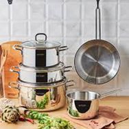 Emsan Cocinero 8 Parça Çelik Tencere Seti