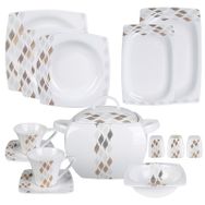 Emsan Fine Pearl Suva 83 Parça 12 Kişilik Yemek Takımı