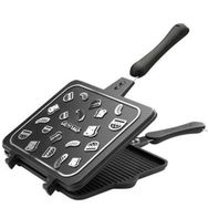 Emsan Grill Döküm 1800 W 6 Adet Pişirme Kapasiteli Teflon Çıkarılabilir Plakalı Izgara ve Tost Makinesi