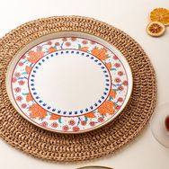 Emsan Hasbahçe 26 cm Emaye Servis Tabağı