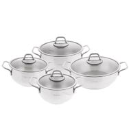 Emsan Kilyos 8 Parça Çelik Tencere Seti