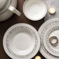 Emsan New Bone Legacy Galya 60 Parça Porselen Yemek Takımı