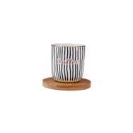 Emsan Tinycoffe 2 Parça New Bone 200 ml Siyah Kupa Seti