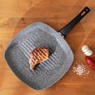 Emsan Titanium Granit 28 cm Kare Tava