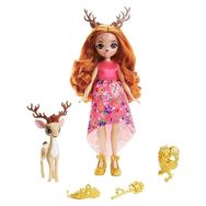 Enchantimals Queen Daviana ve Grassy GYJ11-GYJ12 Görkemli Bebekleri