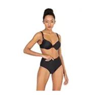 Endeep Kadın Yüksek Bel Siyah Bikini Altı