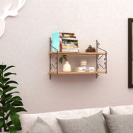 Endpa Seramoni 20x72 cm Antik Çam 2 Raflı Set