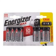 Energizer Alkalin Max AA-LR6 4+4 Kalem Pil