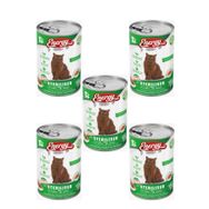 Energy Cat Food Somonlu Kısırlaştırılmış Islak 5x400 gr Kedi Maması