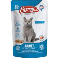 Energy Jöleli 85 gr Somonlu Etli Kedi Maması