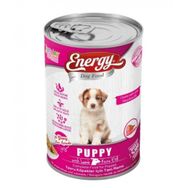 Energy Kuzu Etli Yavru Islak 80x415 gr Köpek Maması Konserve